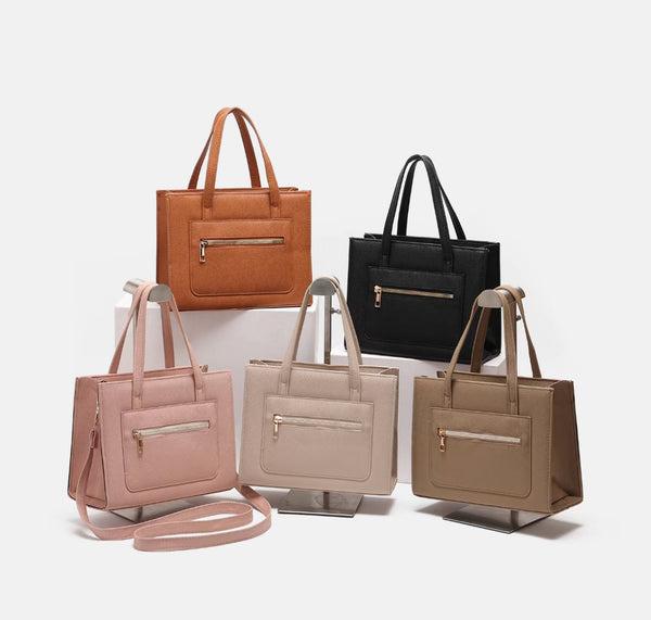 2-in-1 Stylish Leather Hand/Sling bag