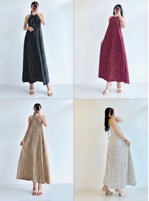 Marimar  Summer Halter Dress  (BUY 1 TAKE 1)
