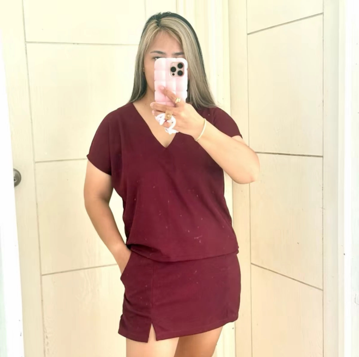 ROSALINDA 2IN1 CASUAL SKORT TERNO - BUY 1 TAKE 1