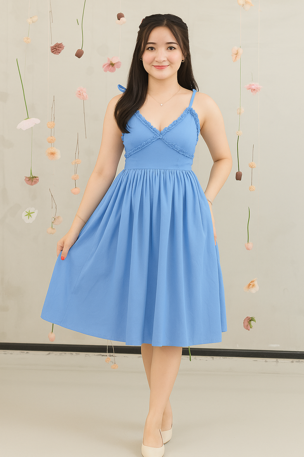 Natasha Linen Dress BUY 1 TAKE 1 FREE