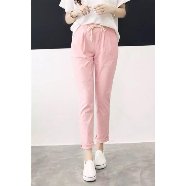 YUNA LINEN CASUAL PANTS