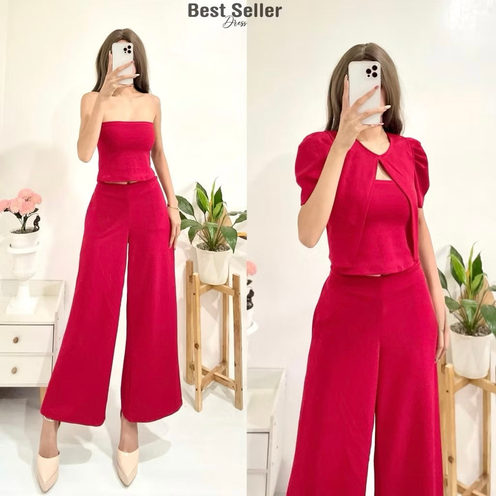 KYLA 3 IN 1 TUBE PANTS TERNO BUY 1 TAKE 1