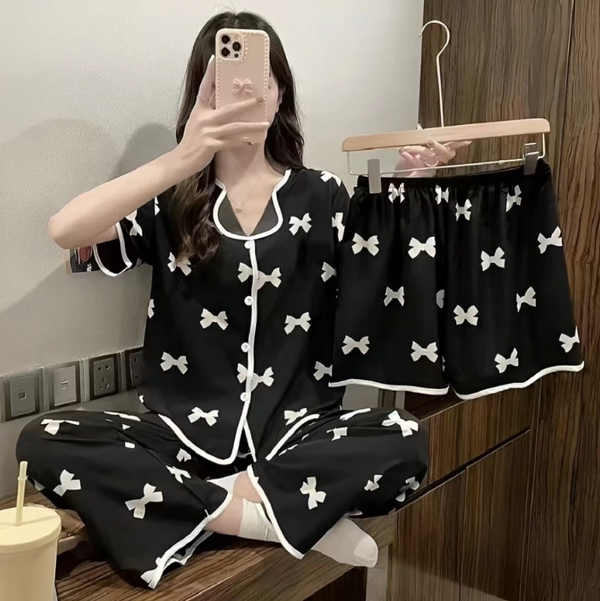 3-IN-1 KOREAN SLEEPWEAR SET (BUY 1 TAKE 1)