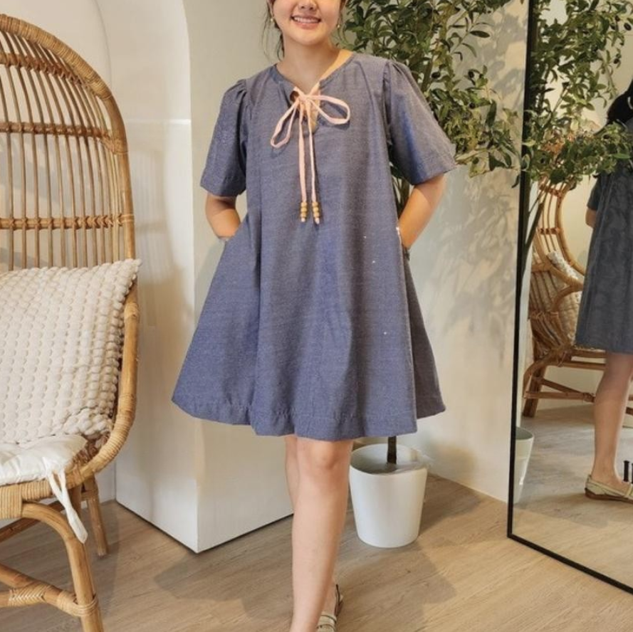 GABRIELLA CASUAL WINK DRESS  (BUY 1 TAKE 1 FREE)