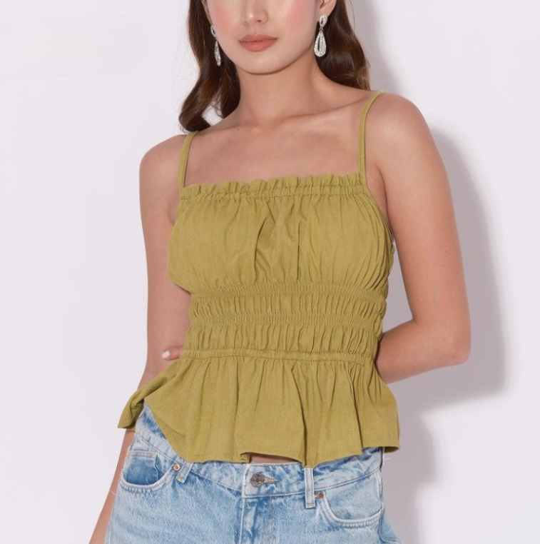 VIEN PLAIN SMOCKING TOPS  (BUY 1 TAKE 1 FREE)