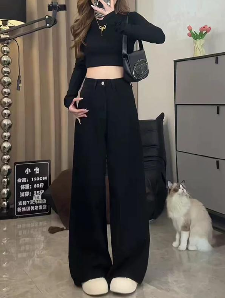 WIDELEG CASUAL TROUSER ( BUY 1 TAKE 1 )