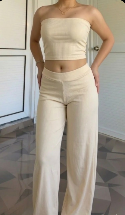 Nathalia Knitted Wideleg  Terno pants (Buy 1 Take 1