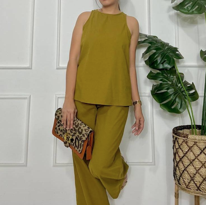 SADDIE TERNO PANTS AND TOP (BUY 1 TAKE 1)