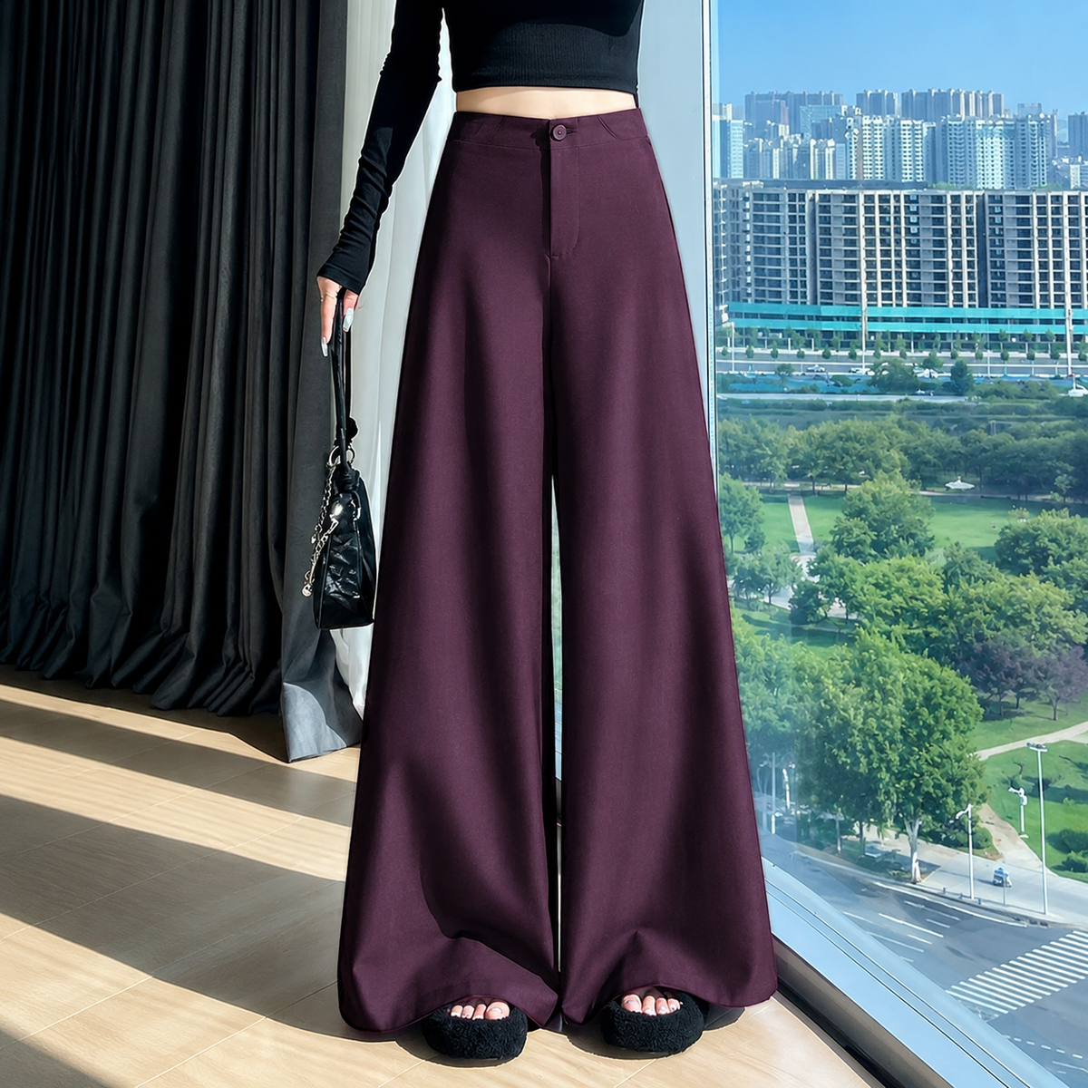NATALIA HIGHWAIST STRAIGHT PANTS