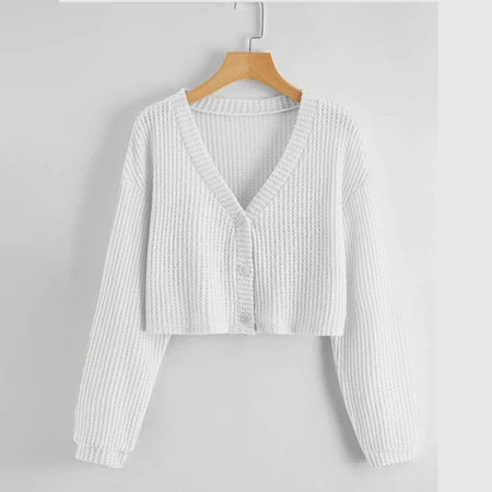 KOREAN WAFFLE KNIT CARDIGAN BUY 1 TAKE 1 FREE