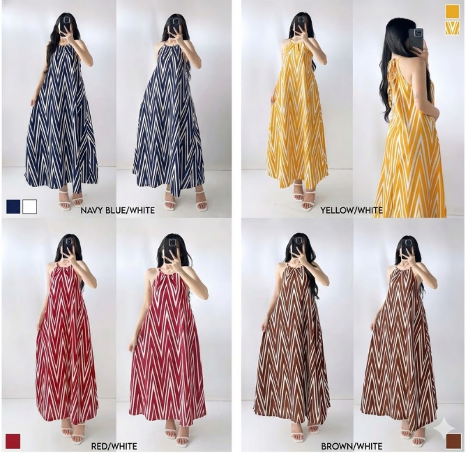 Marimar  Summer Halter Dress  (BUY 1 TAKE 1)