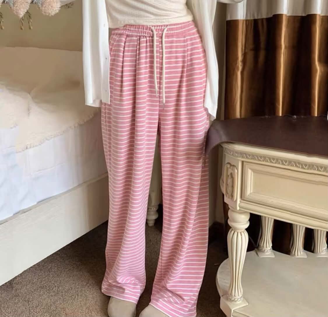 STRIPED LOOSE PANTS (BUY 1 TAKE 1)
