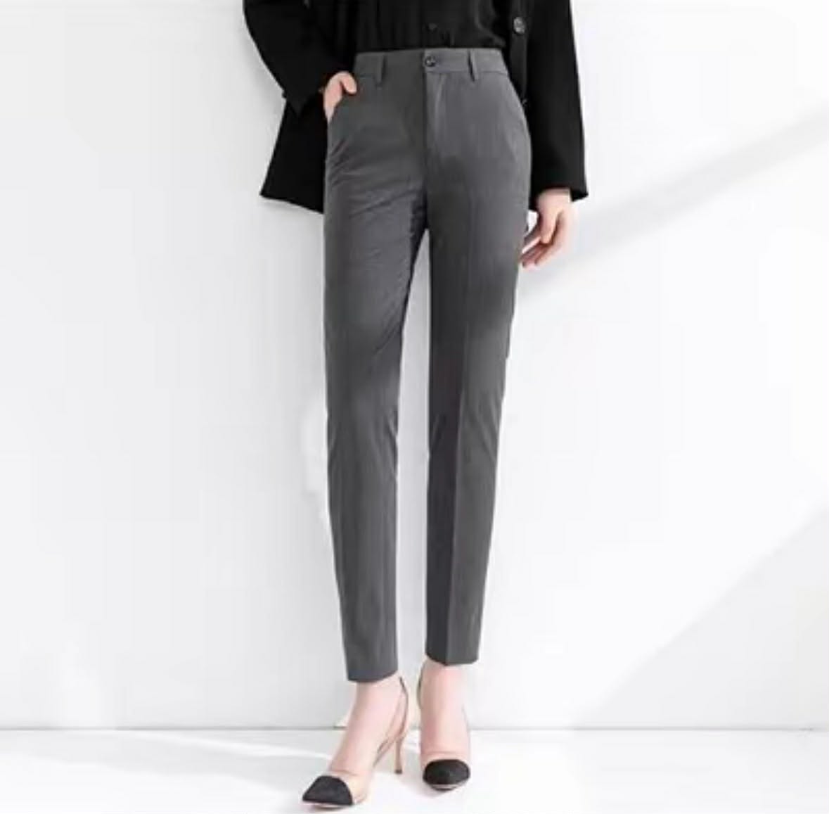Amber Stretchable Office pants    (BUY 1  TAKE 1  FREE)