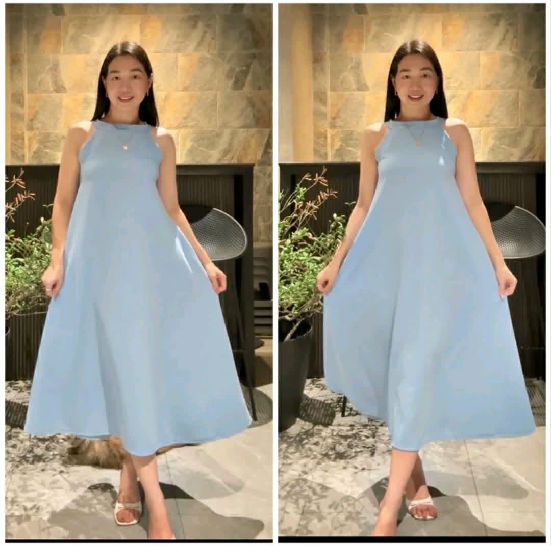 KRISTINE HALTER MAXI DRESS ( BUY 1 TAKE 1 )