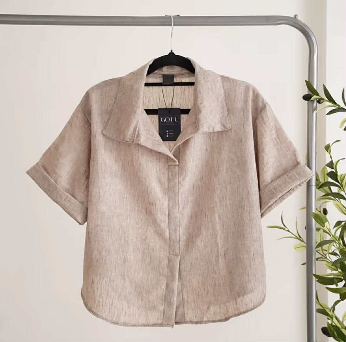 Zia Polo Premium Linen Top