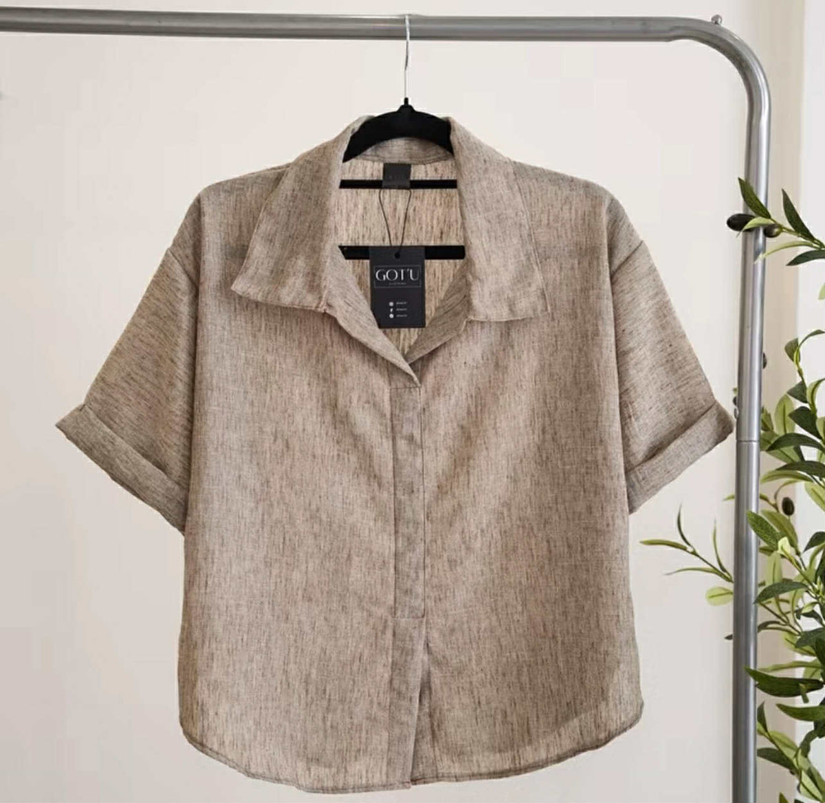 Zia Polo Premium Linen Top