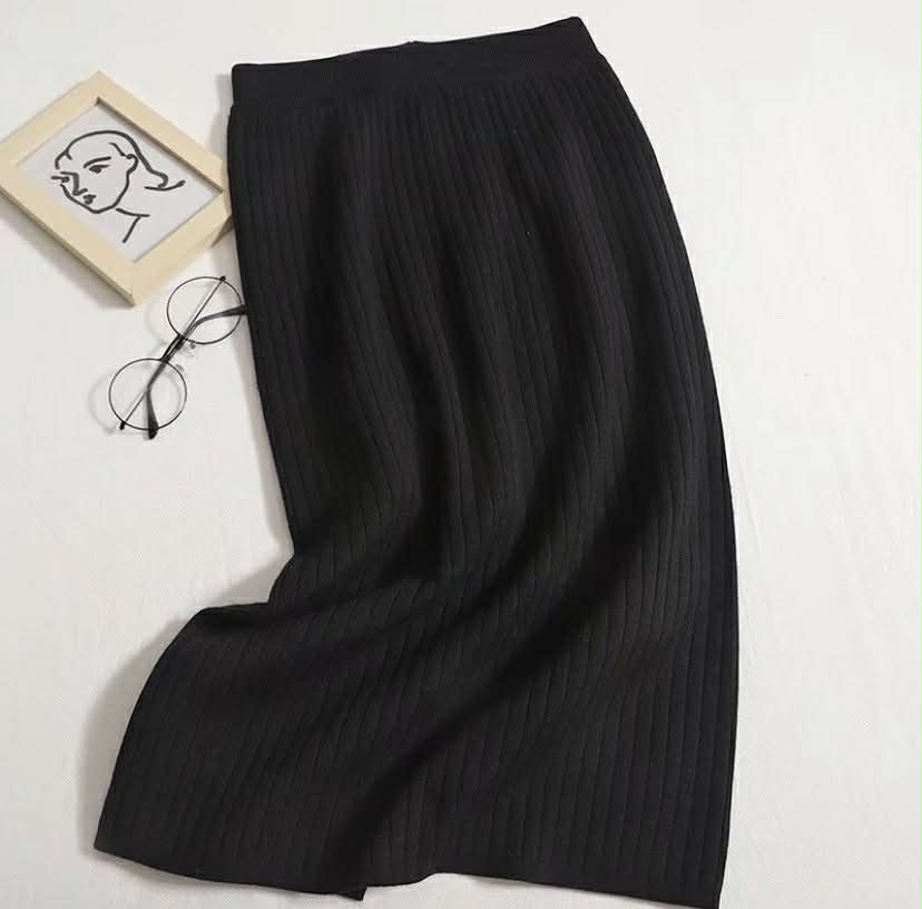 LYRA SKIRT WOMEN KNITTED STRETCHABLE (BUY 1 TAKE 1)