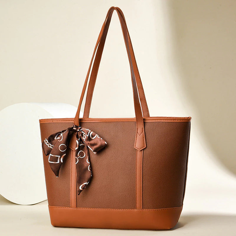 PREMIUM LEATHER SHOULDER TOTE BAG FOR WOMEN B1T1