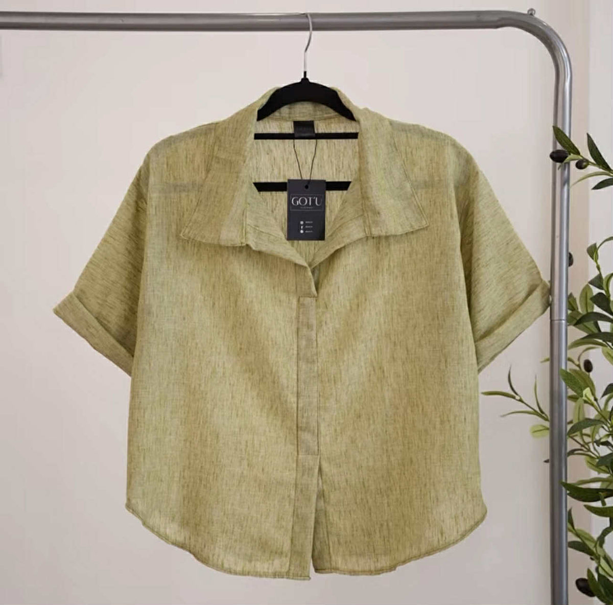 Zia Polo Premium Linen Top