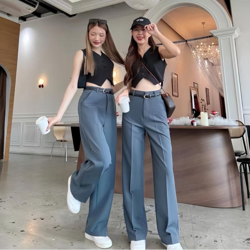 ARIAN TROUSER WITH BELT BUY 1 TAKE 1 FREE