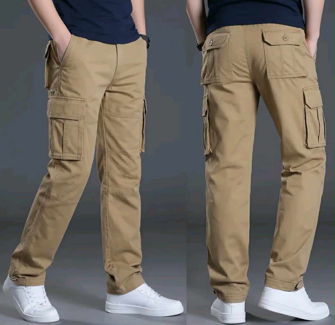CARGO PANTS WITH 6 POCKETS ( BUY 1 TAKE 1 )