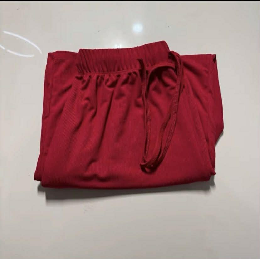 KIRA BAGGY PANTS PLUS SIZE COTTON KNITTED (BUY 1 TAKE 1)