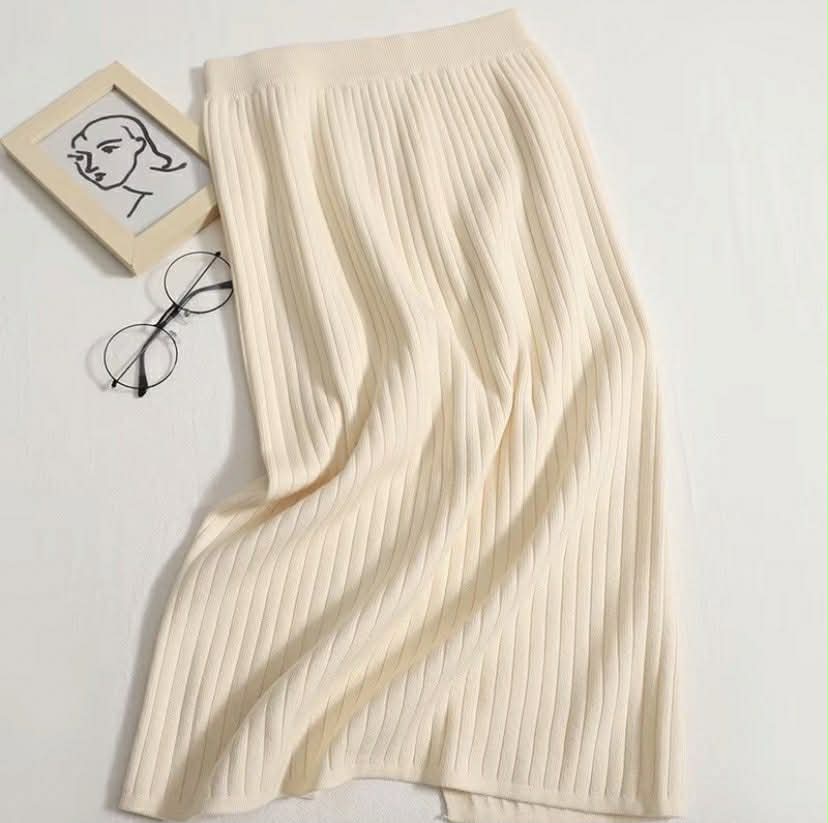 LYRA SKIRT WOMEN KNITTED STRETCHABLE (BUY 1 TAKE 1)