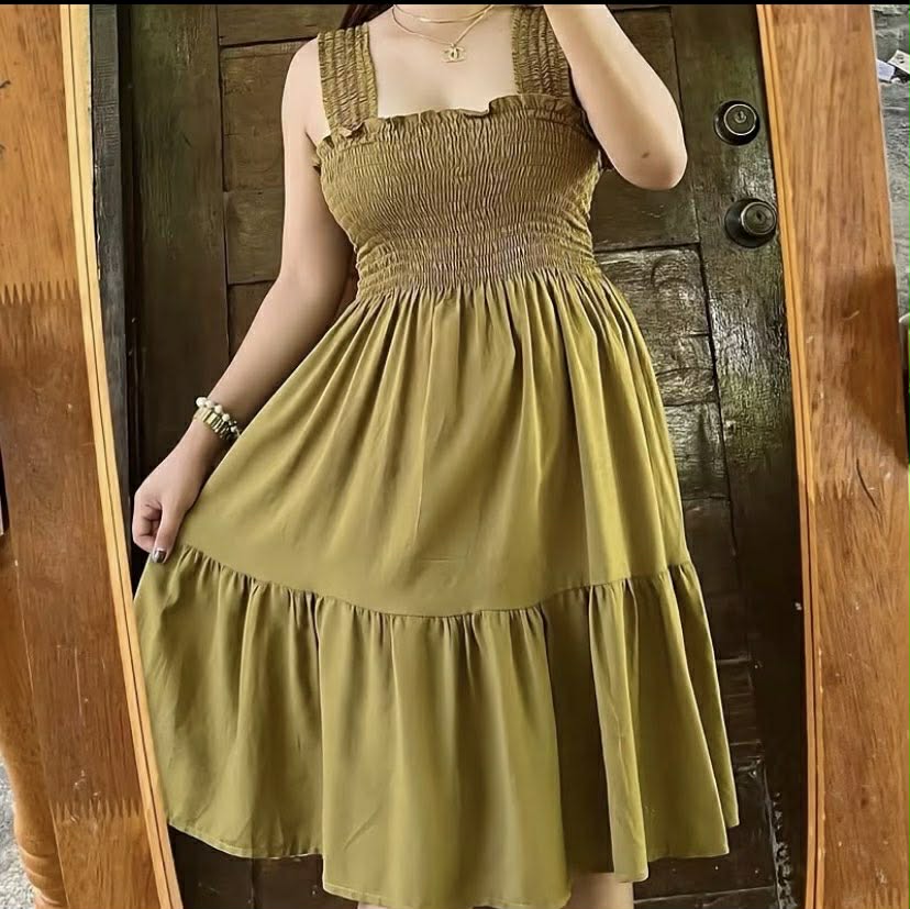 JULIE PLAIN MINI DRESS (BUY 1 TAKE 1)
