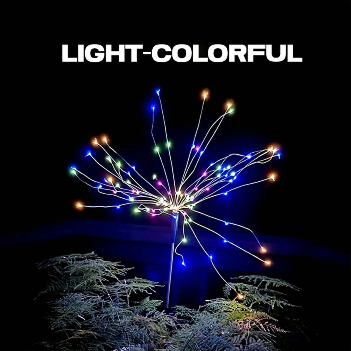 LED Solar Christmas Lights Fireworks BUY 1 TAKE 1 FREE