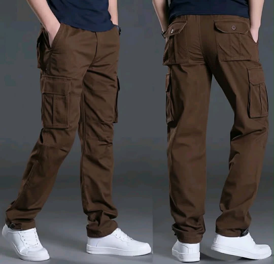 CARGO PANTS WITH 6 POCKETS ( BUY 1 TAKE 1 )