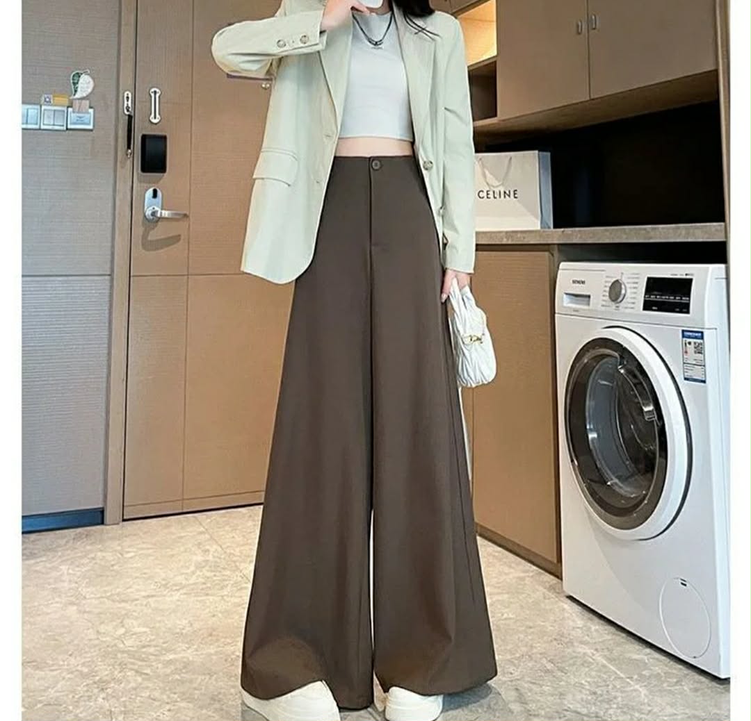 ANNA HIGHWAIST WIDE LEG PANTS ( BUY 1 TAKE 1 )