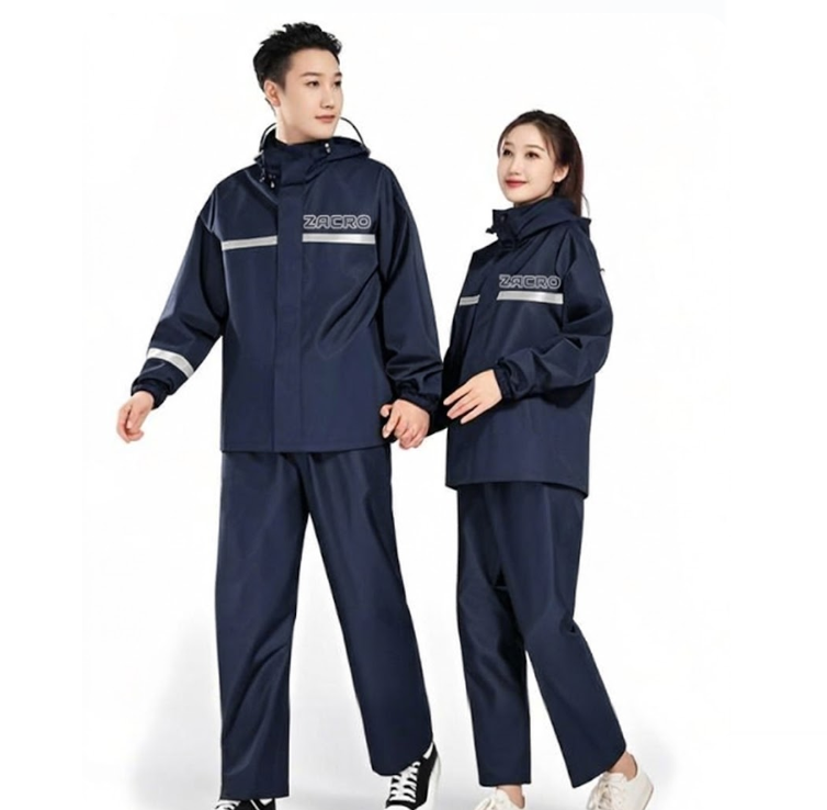 UNISEX MOTORCYCLE RAINCOAT TERNO WITH REFLECTOR (BUY 1 TAKE 1)
