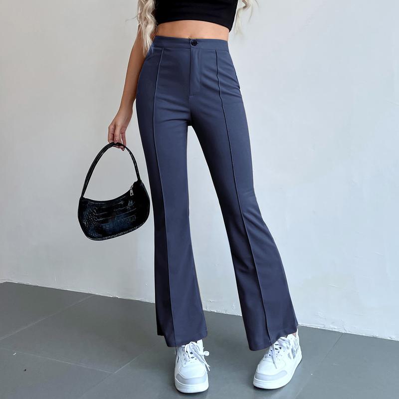 FLARE HIGH WAISTED SLACKS
