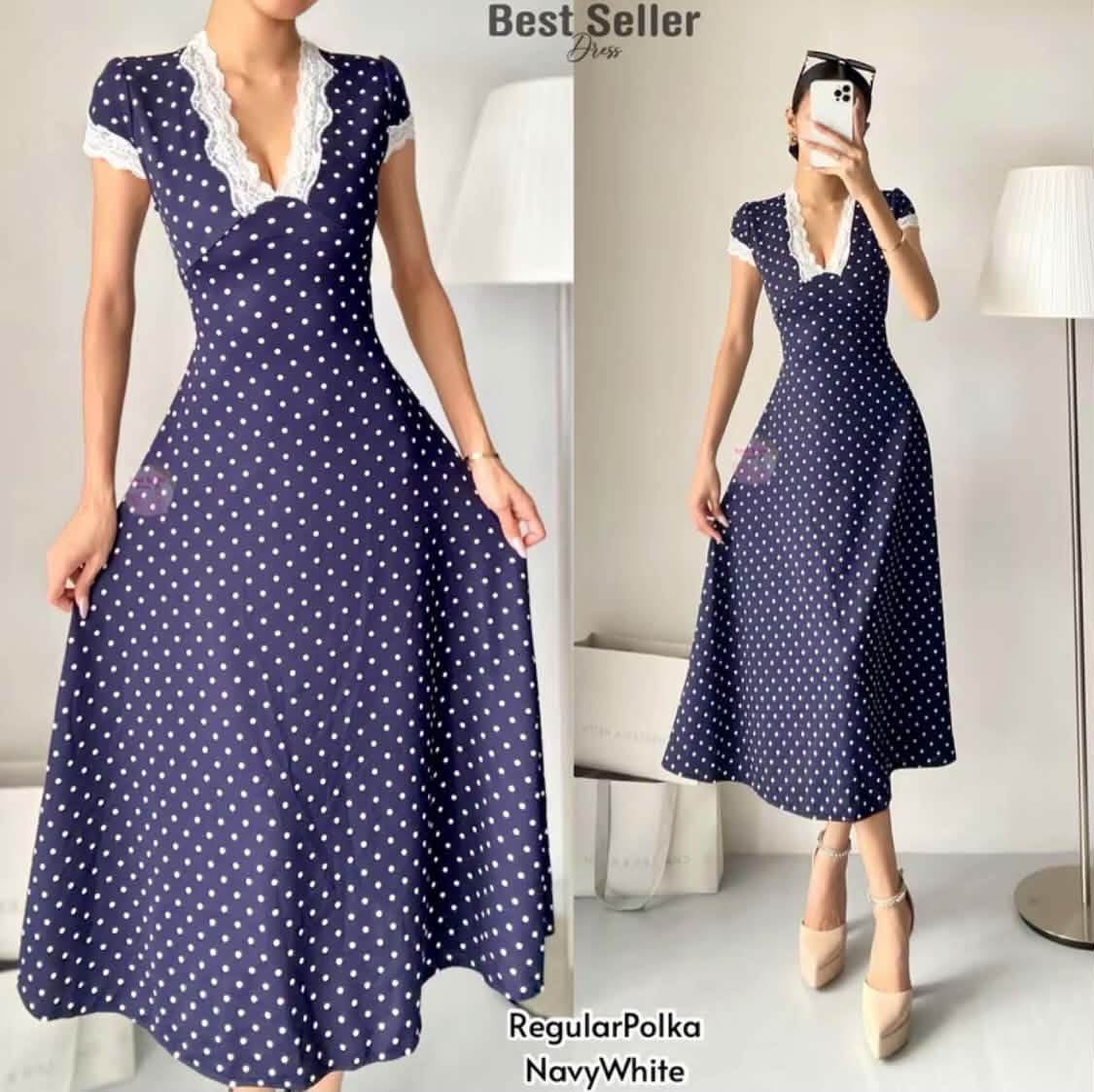 LACE MAXI DRESS (BUY 1 TAKE 1 FREE)