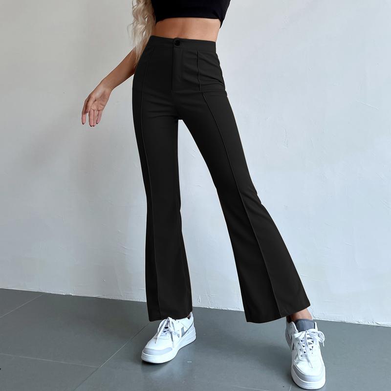 FLARE HIGH WAISTED SLACKS
