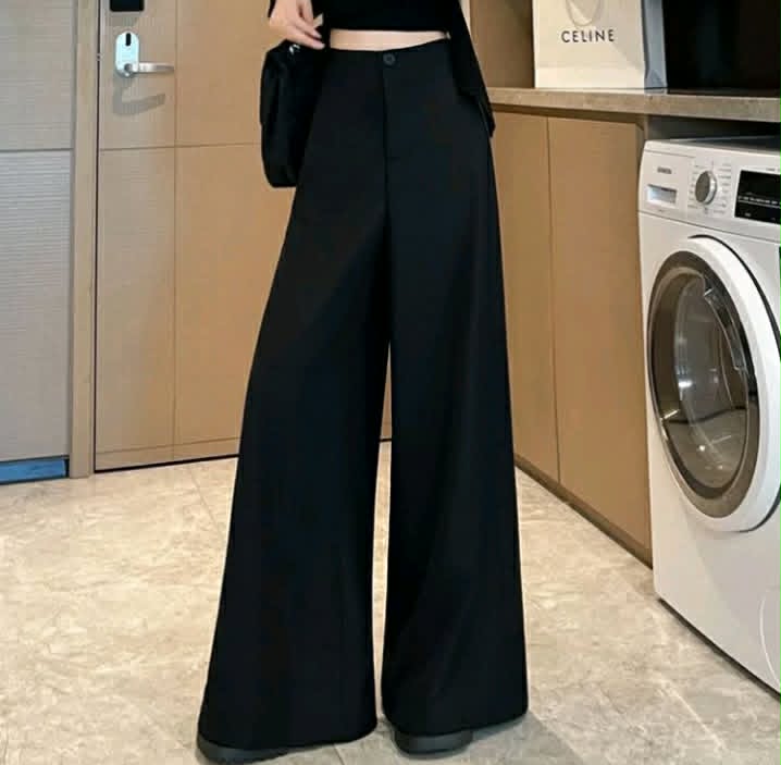 ALEXA HIGH-WAISTED STRAIGHT-LEG PANTS