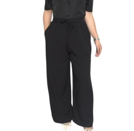 AKIE WIDELEG LINEN PANTS (BUY 1 TAKE 1)