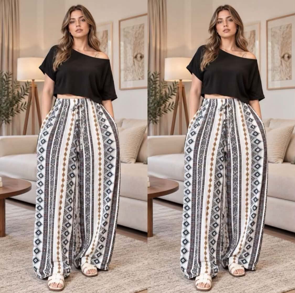 SANYA WIDELEG BOHO PANTS (BUY 1 TAKE 1)