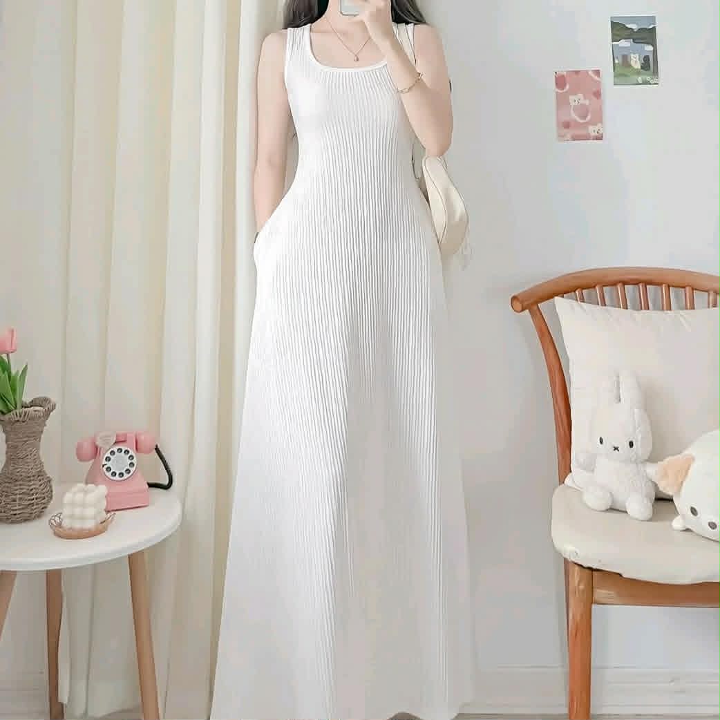 KIMMY SQUARENECK MAXI DRESS ( BUY 1 TAKE 1 )