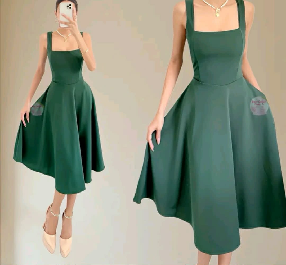 LETICIA MIDI DRESS ( 3PCS NOW 50% OFF )