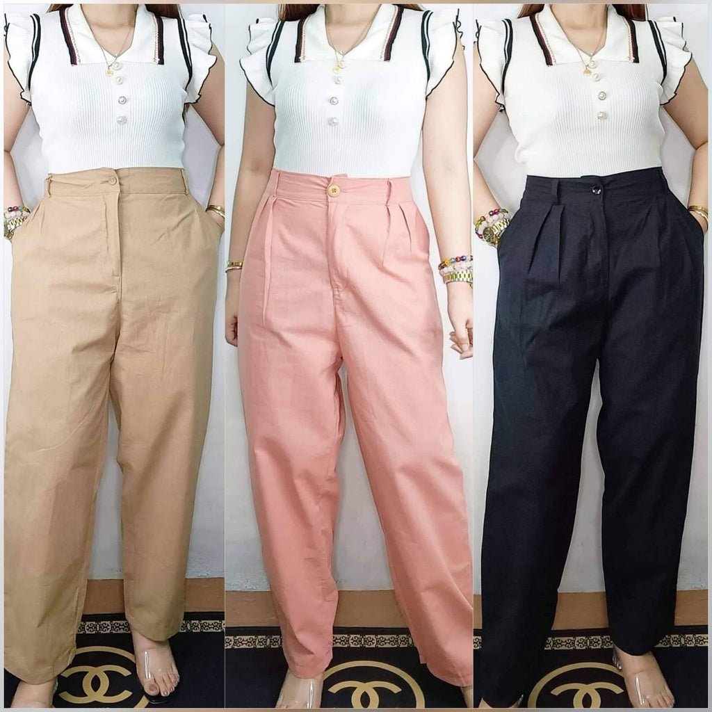 KOREAN BOYFRIEND PANTS [Buy1Take1FREE]