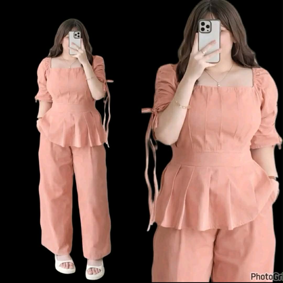 SOFIA COTTON LINEN COORDS (BUY 1 TAKE 1)