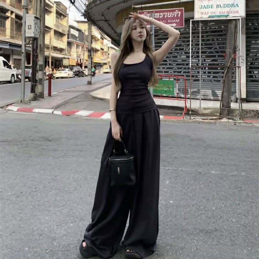 Lexy Suit Halter Top & Wide-Leg (BUY 1 TAKE 1)