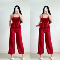 CREPE OVERALL TERNO PANTS ( BUY 1 TAKE 1 )