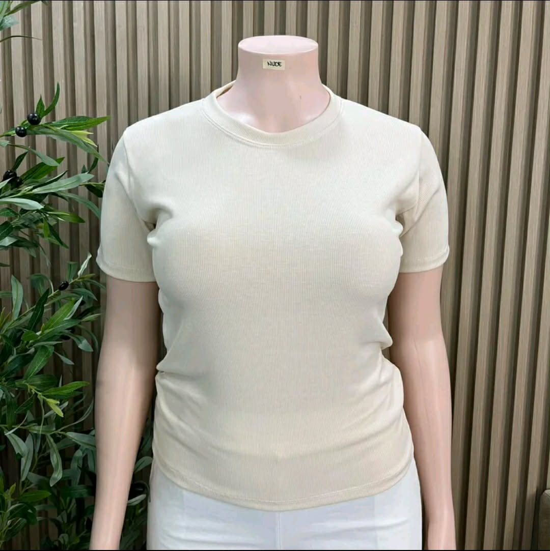 BABI PLUS SIZE ROUND NECK TOP (BUY 2 TAKE 1)