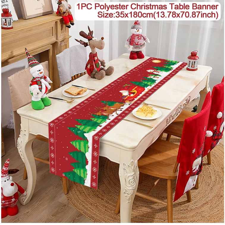Holiday Elegant Table Runner