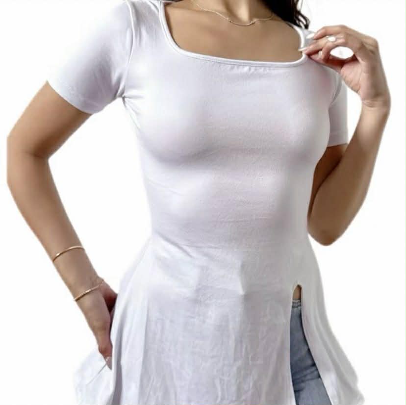 XYZA Cotton Spandex Top Squareneck (BUY 1 TAKE 1)