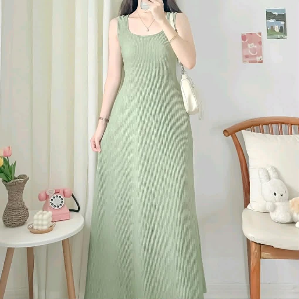 KIMMY SQUARENECK MAXI DRESS ( BUY 1 TAKE 1 )