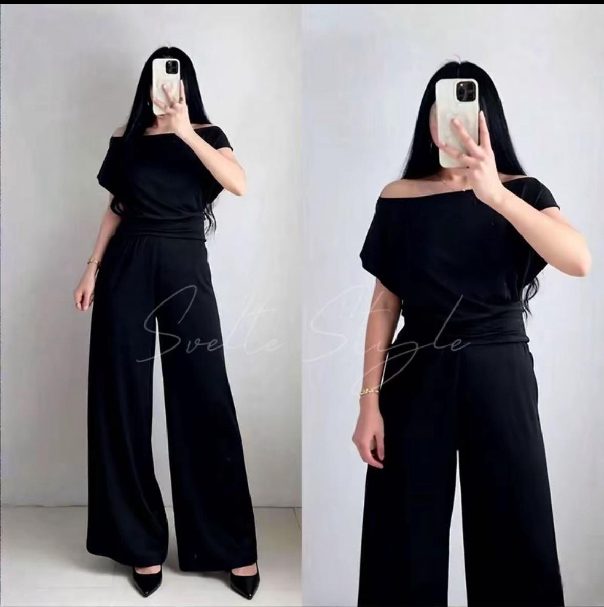 Sabrina Stretchable Casual Terno Set