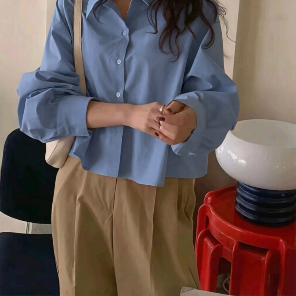 LISA LONG SLEEVED POLO (BUY 1 TAKE 1)